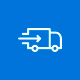 Shipping tracking icon